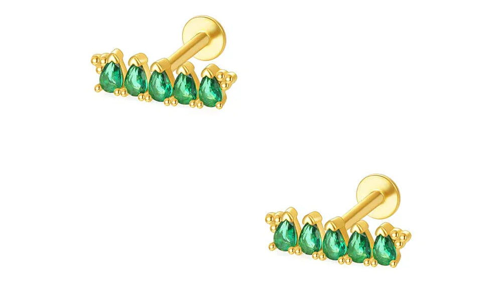 The Quiet Elegance of Hypoallergenic Flat Back Earrings